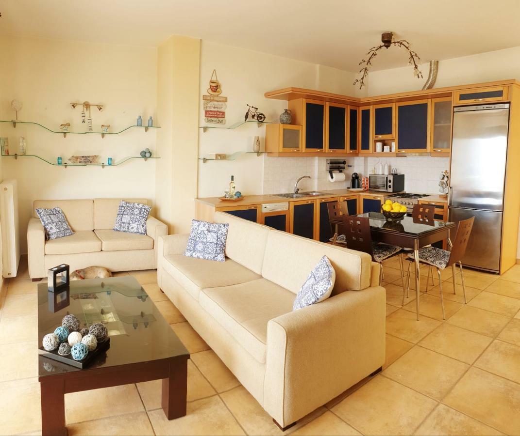 Derveni Seaside Apartments "Penthouse" Exterior photo